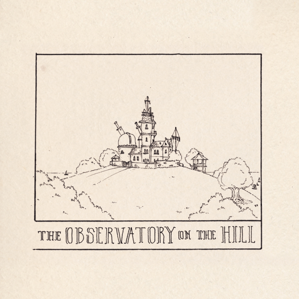 A detail showing Observatory Hill.