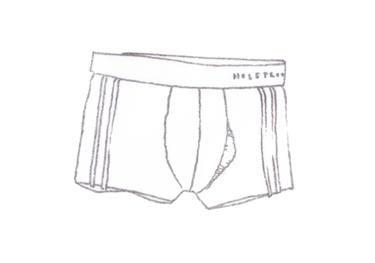 An illustration of a pair of undies.